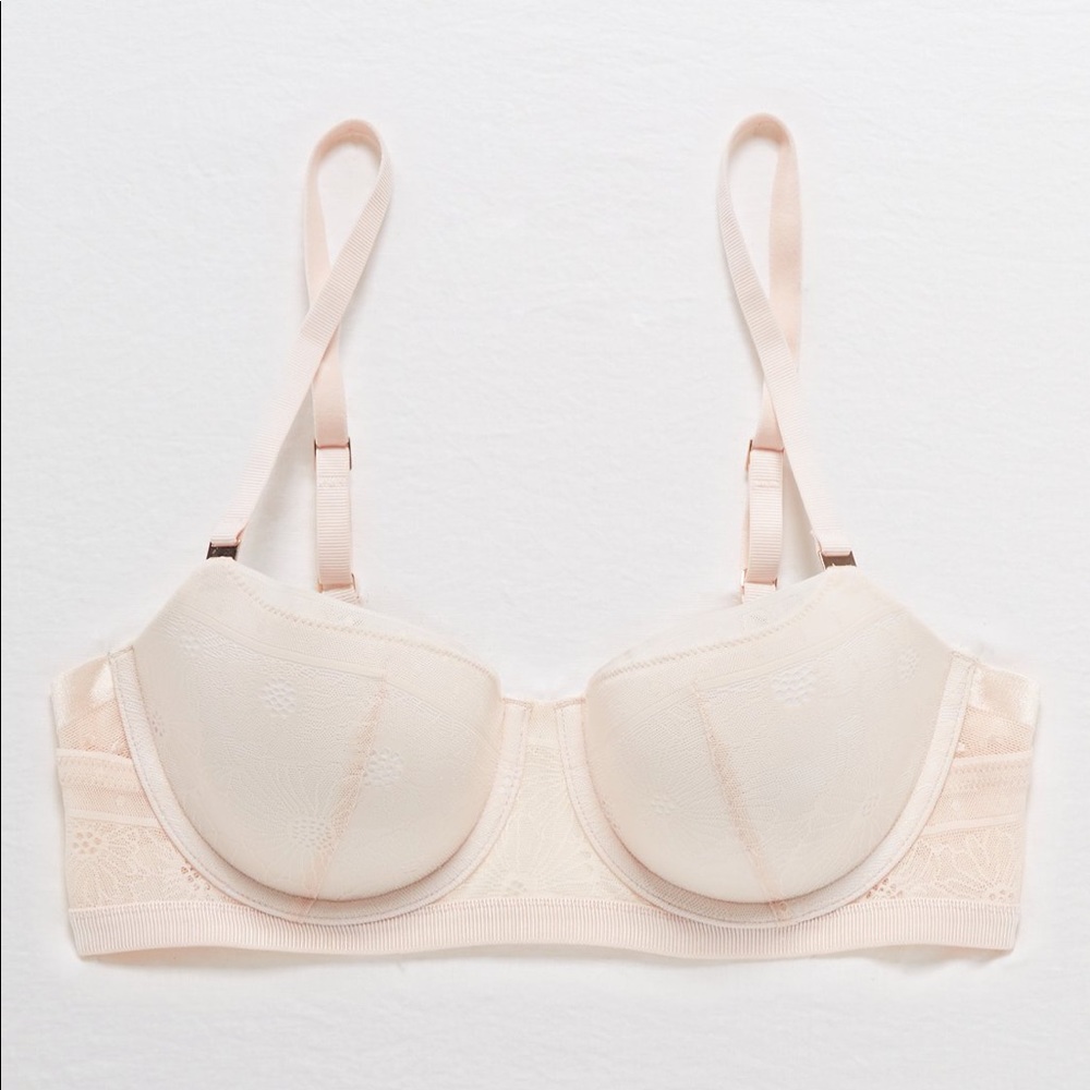 Aerie Real Power Balconette lightly lined Bra